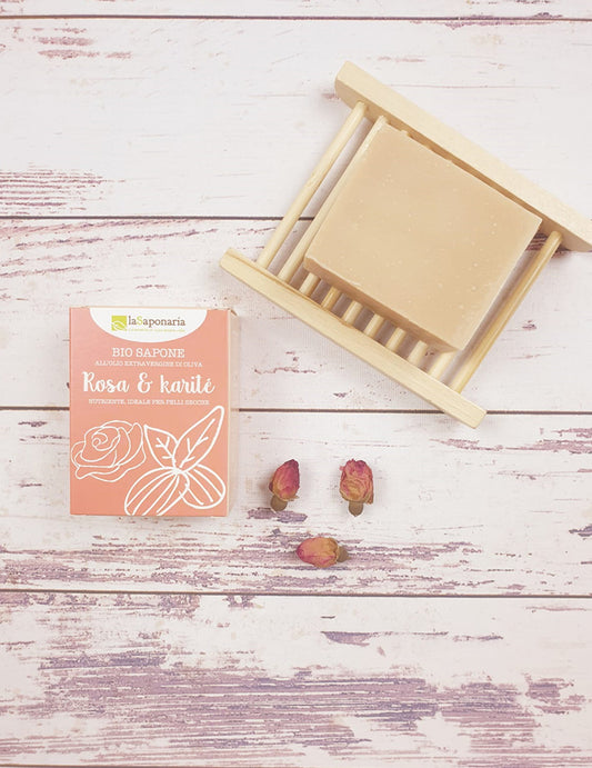 Rose & Shea Butter Organic Soap