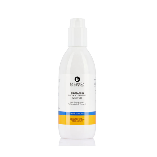 Resurfacing Facial Cleansing Wash Gel with Glycolic Acid