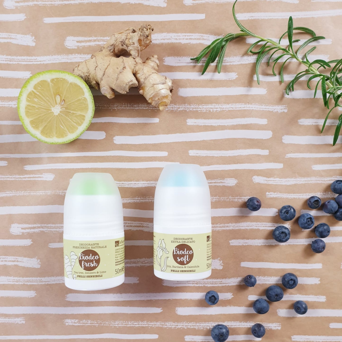Organic Deodorant - Iris, Burdock & Calendula